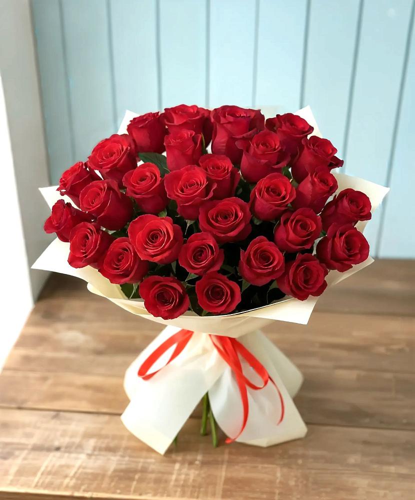 Букет 29 Красных роз в Западной Двине