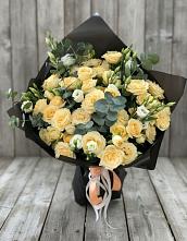 Букет цветов из:  Розы и Лизиантусы #REPLACE_PRED# Западной Двине