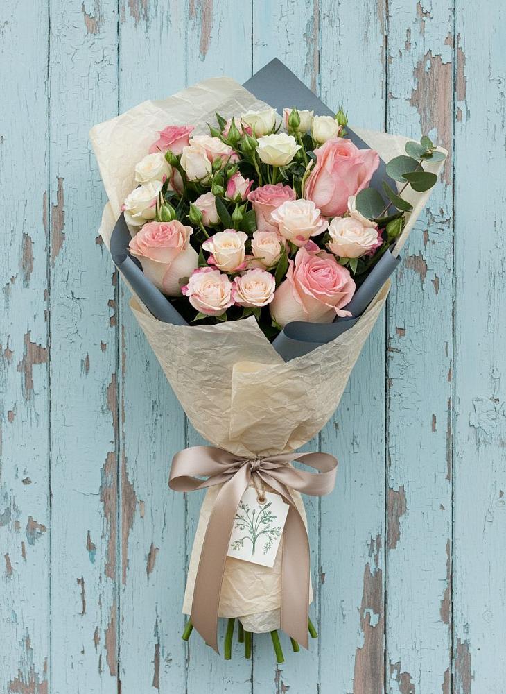 Букет цветов из: Розы в Западной Двине