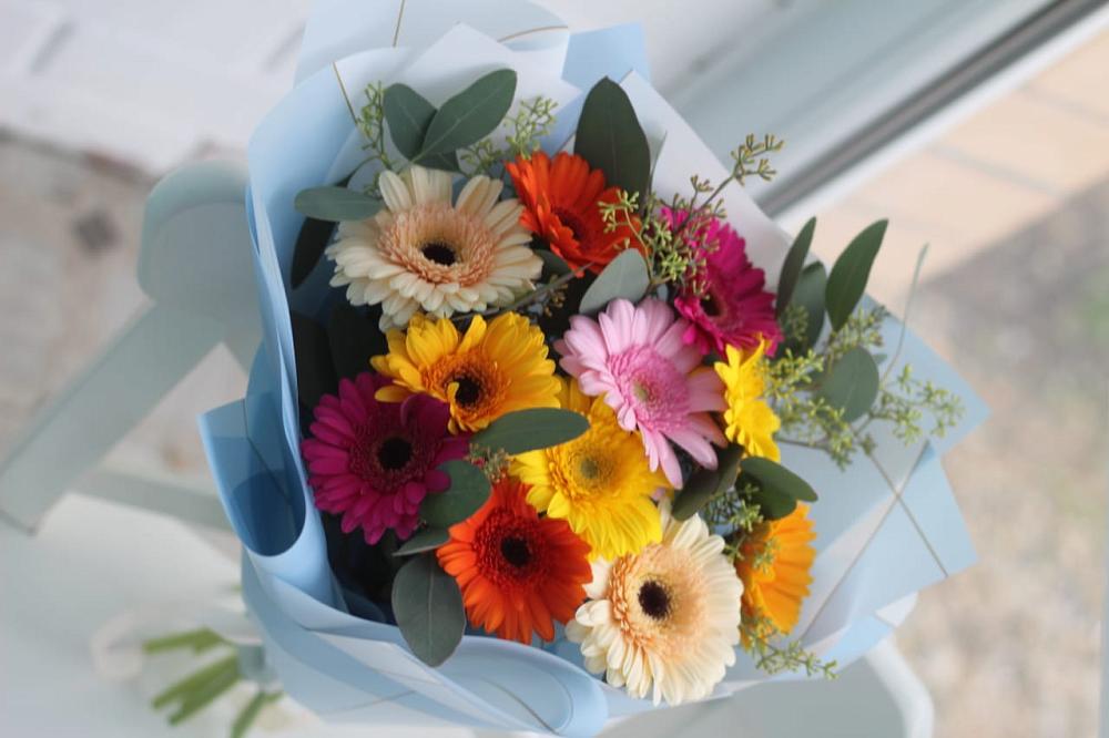 Букет цветов из: Герберы в Западной Двине