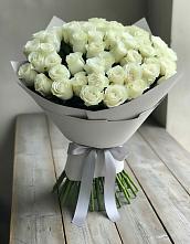 Букет 35 Белых роз в Западной Двине