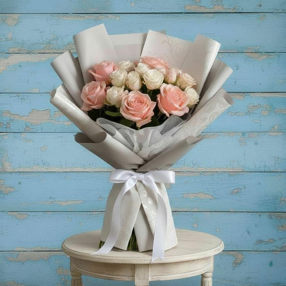 Букет цветов из: Розы в Западной Двине