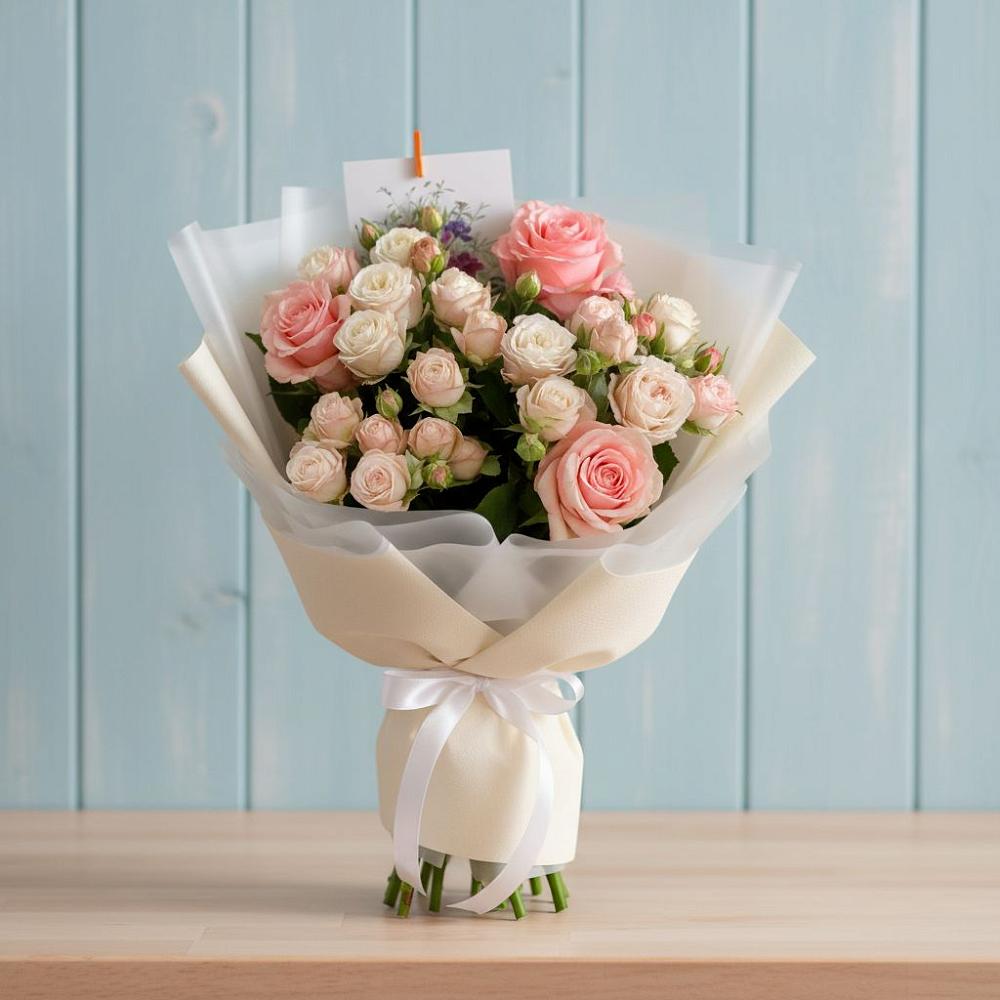 Букет цветов из: Розы в Западной Двине