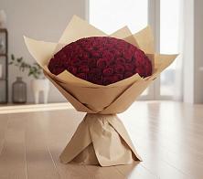Букет 101 Красная роза в Западной Двине