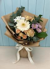 Букет цветов из:  Герберы и Хризантемы в Западной Двине