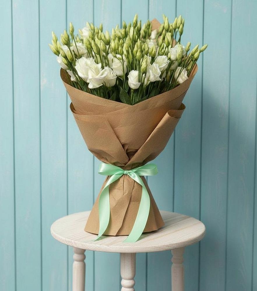 Букет цветов из: Лизиантусы в Западной Двине