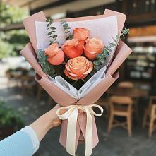 Букет цветов из:  Розы #REPLACE_PRED# Западной Двине