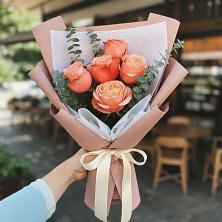 Букет цветов из:  Розы в Западной Двине