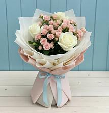 Букет цветов из:  Розы в Западной Двине