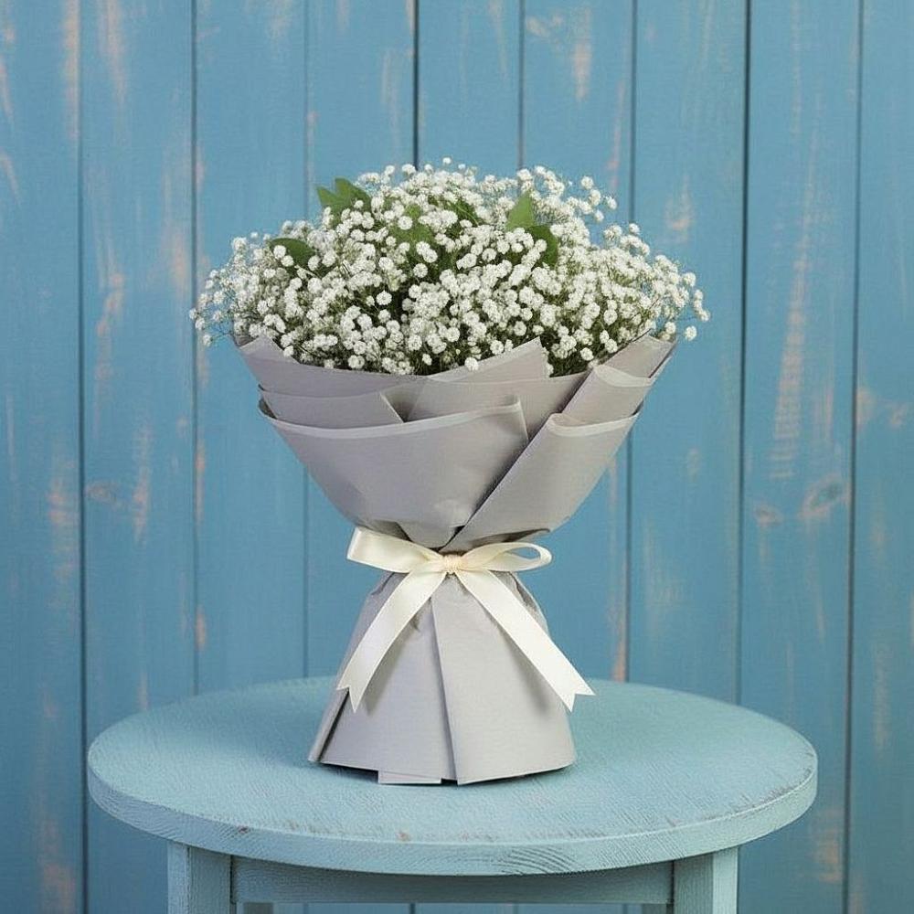 Букет цветов из: Гипсофила в Западной Двине