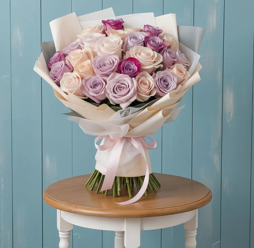 Букет цветов из: Розы в Западной Двине