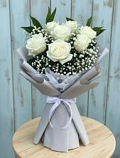 Букет цветов из:  Розы в Западной Двине