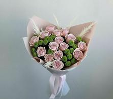 Букет цветов из:  Розы и Хризантемы #REPLACE_PRED# Западной Двине