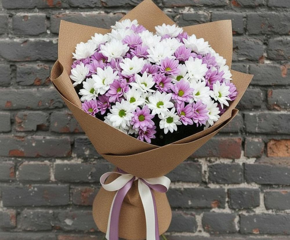 Букет цветов из: Хризантемы в Западной Двине