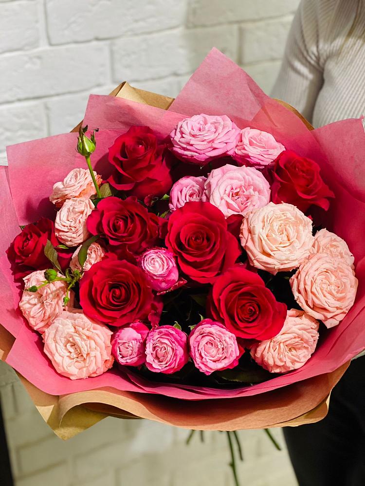 Букет цветов из: Розы в Западной Двине