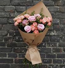 Букет цветов из:  Розы в Западной Двине