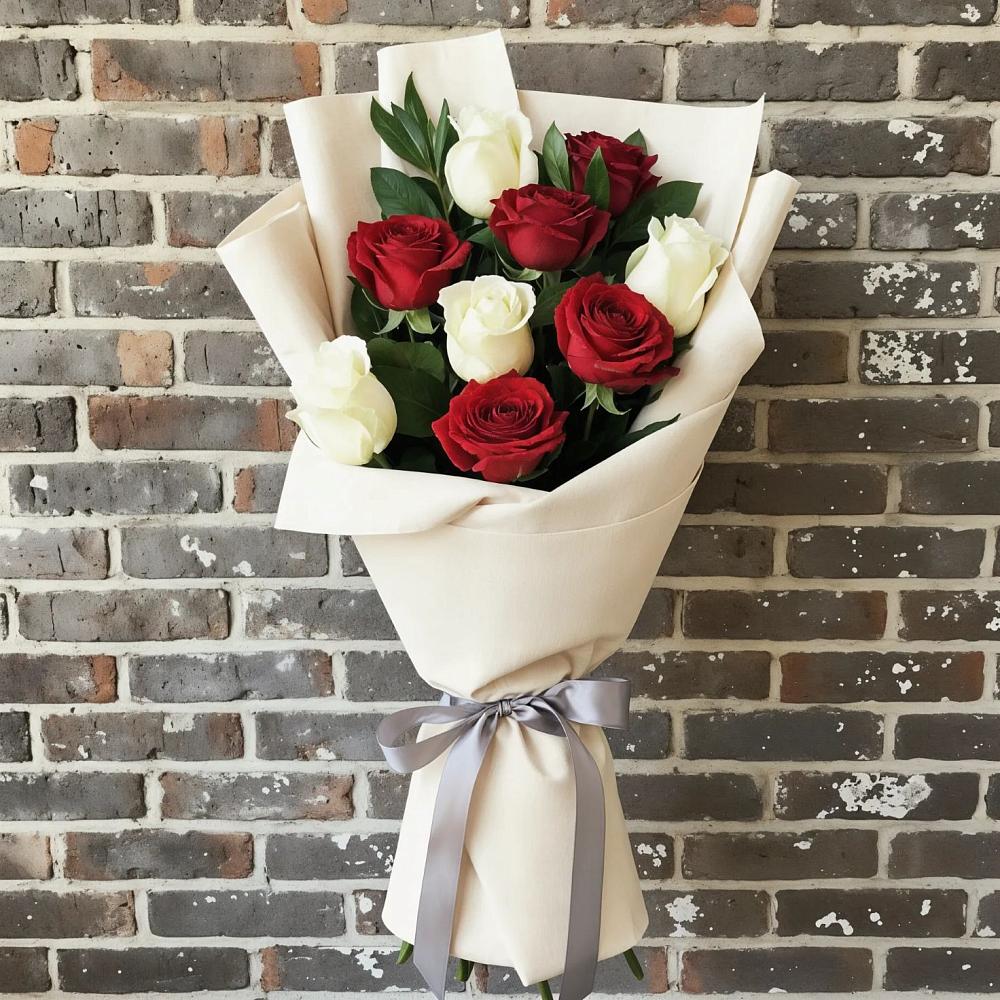 Букет цветов из: Розы в Западной Двине