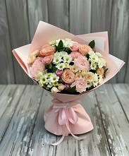 Букет цветов из:  Гвоздики, Розы и Хризантемы #REPLACE_PRED# Западной Двине