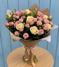 Букет цветов из:  Розы в Западной Двине