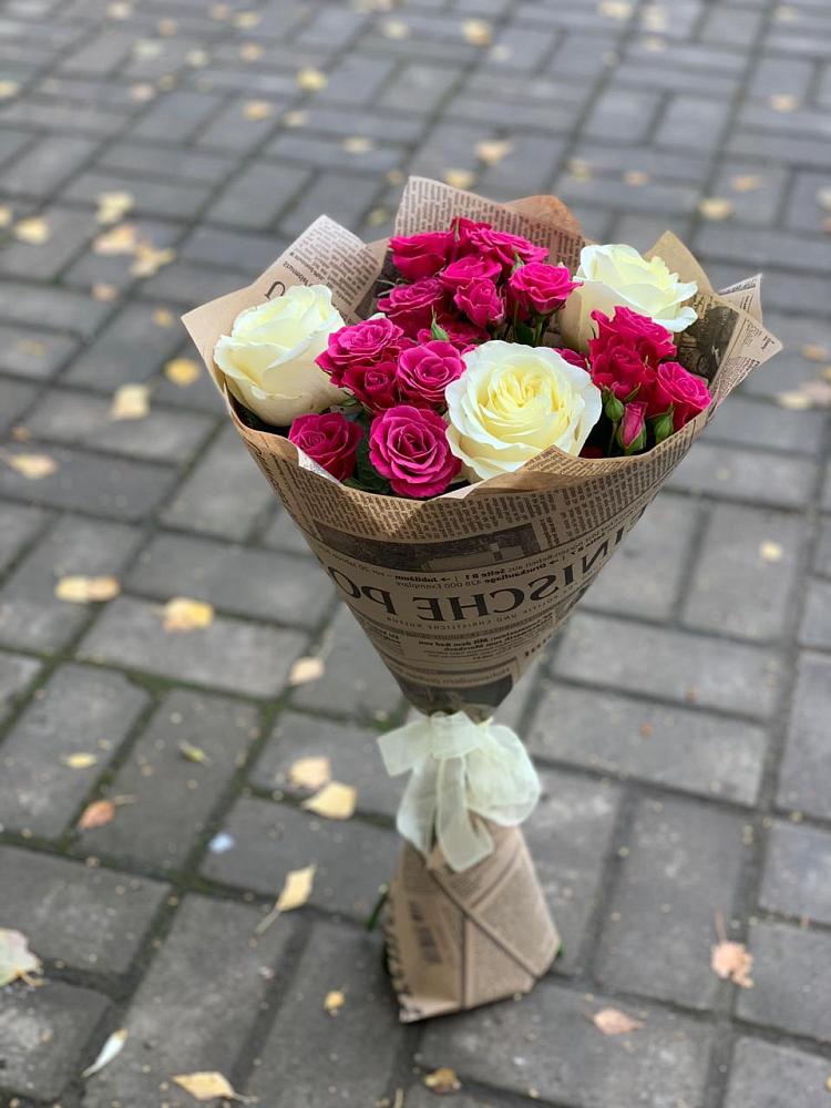 Букет цветов из: Розы в Западной Двине