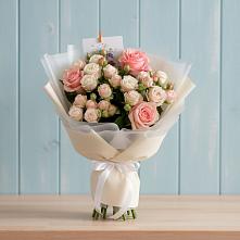 Букет цветов из:  Розы в Западной Двине