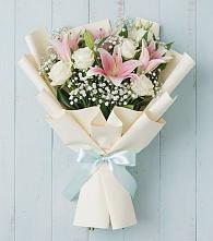 Букет цветов из:  Лилии в Западной Двине