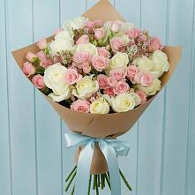 Букет цветов из:  Розы в Западной Двине